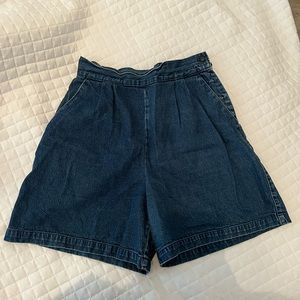Vintage High Waisted Denim Shorts